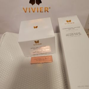 Vivier daily age-defying moisturizer and sunscreen